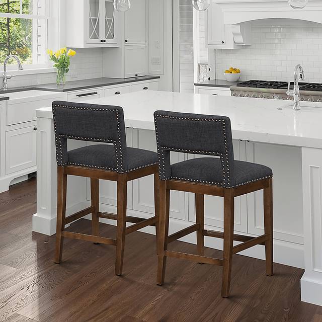 Praro Gray Counter Stool - Thumbnail - Image 7