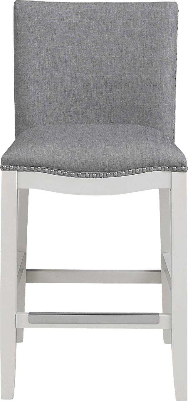 Kyna Light Gray Counter Stool - Thumbnail - Image 3