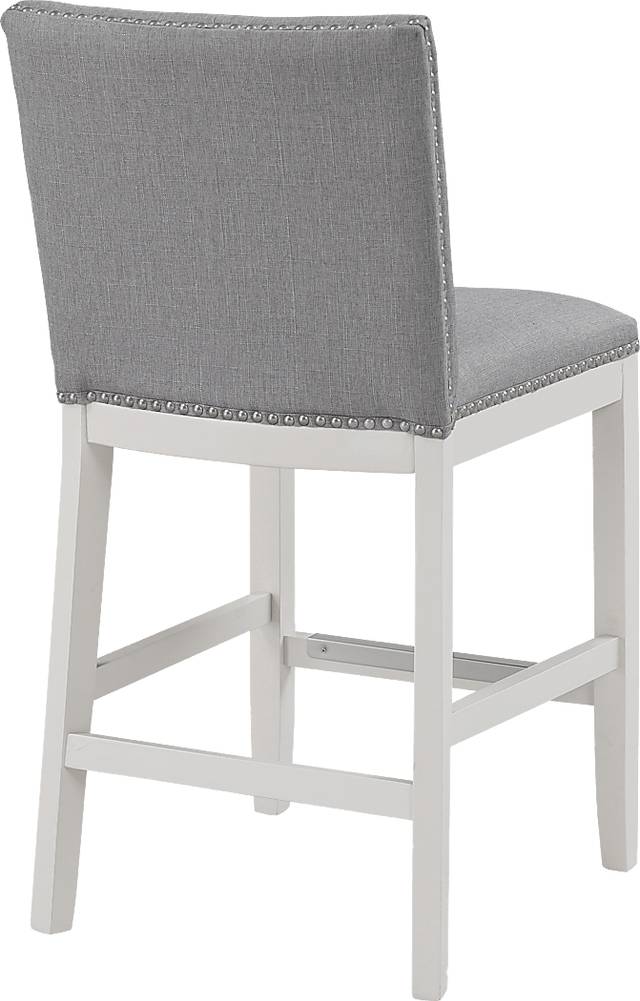 Kyna Light Gray Counter Stool - Thumbnail - Image 4