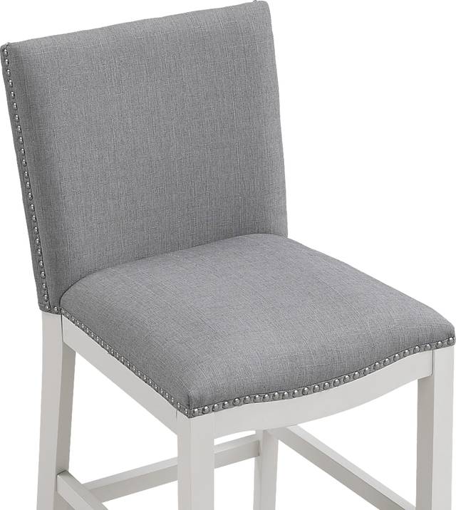 Kyna Light Gray Counter Stool - Thumbnail - Image 5