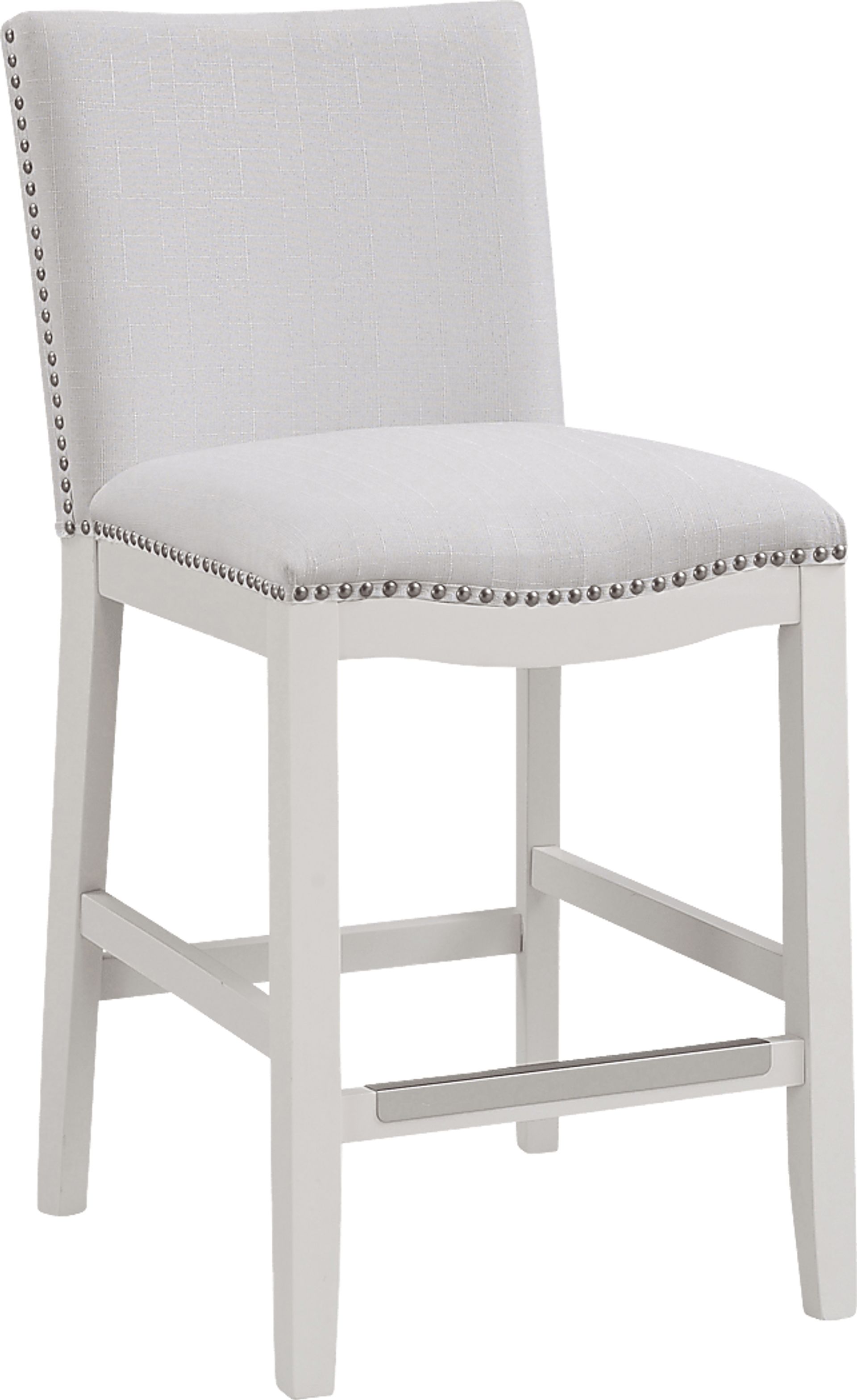 Kyna White Counter Stool - Image 1