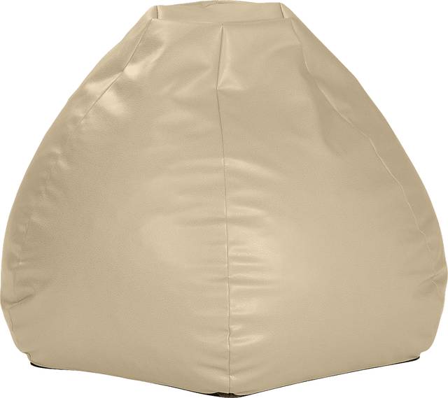 Prasia Beige Bean Bag - Thumbnail - Image 1