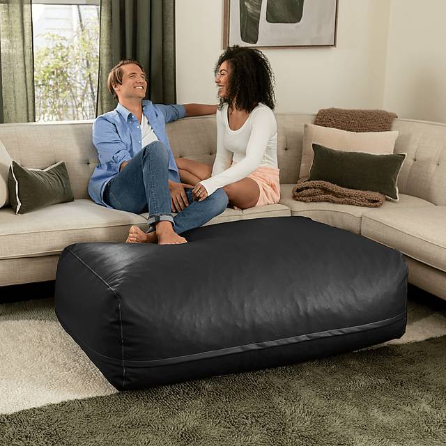 Prasia Black Large Bean Bag - Thumbnail - Image 7