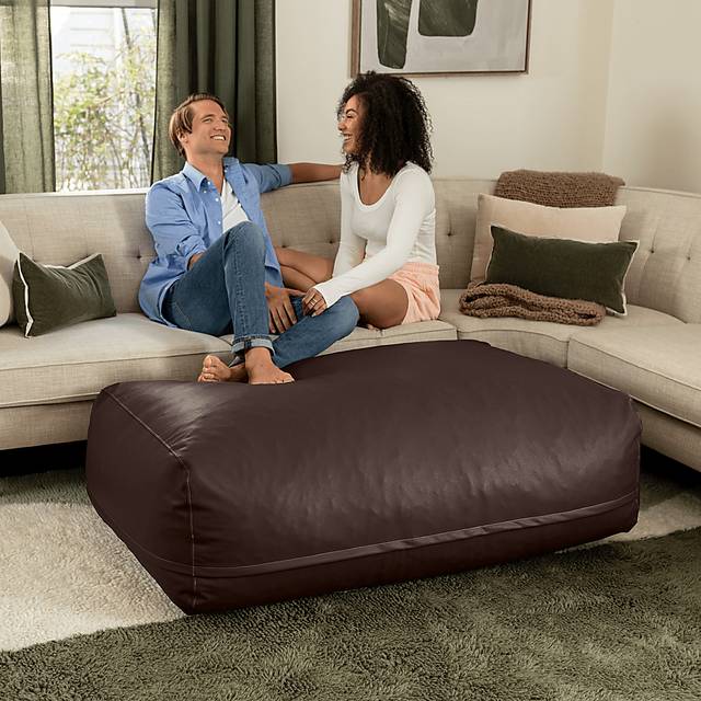 Prasia Brown Large Bean Bag - Thumbnail - Image 7