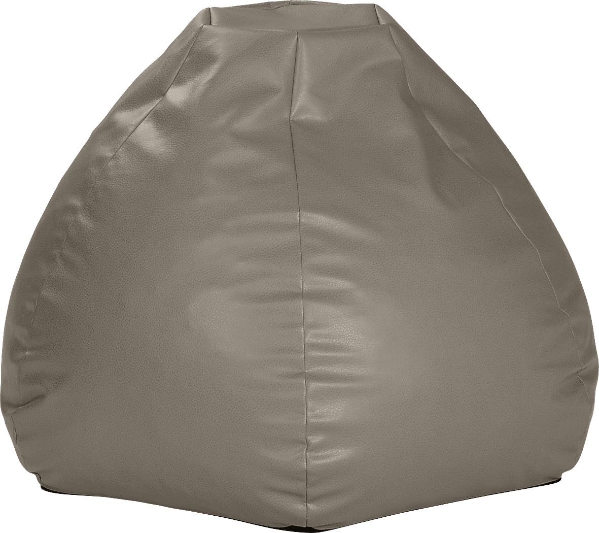 Prasia Gray Bean Bag Chair