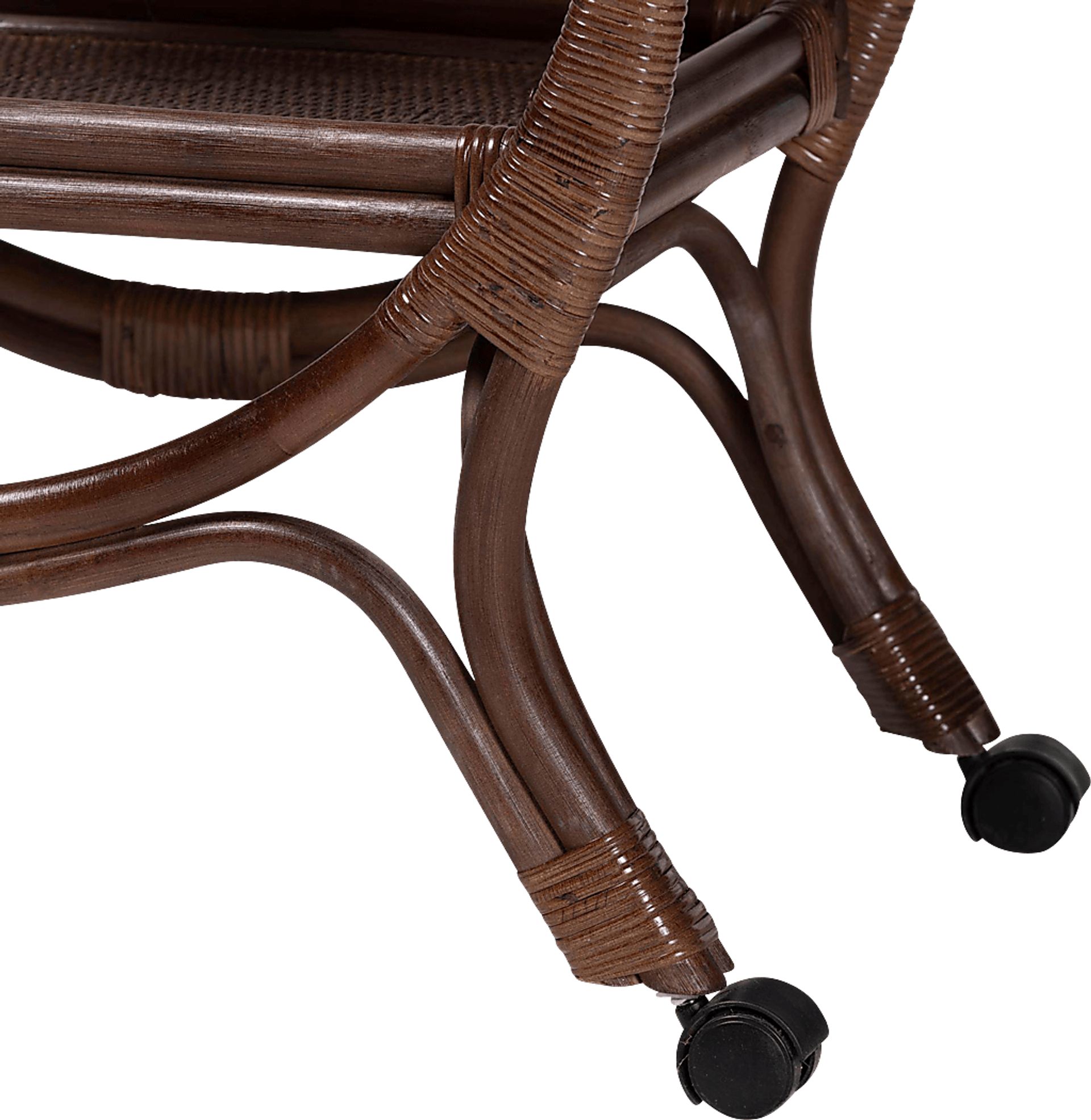 Prasoe Brown Kitchen Cart - Image 5