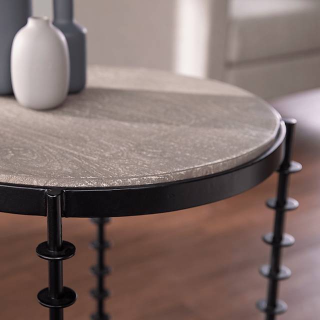 Preakness Gray End Table - Thumbnail - Image 3