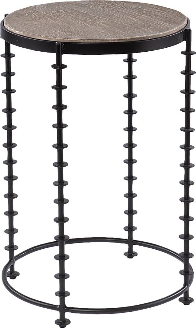 Preakness Gray End Table - Thumbnail - Image 1
