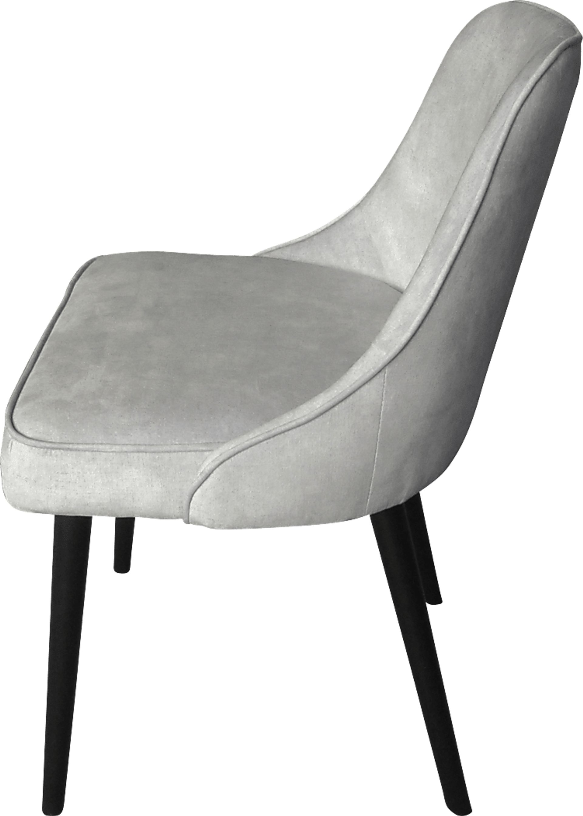 Predio White Side Chair - Image 3