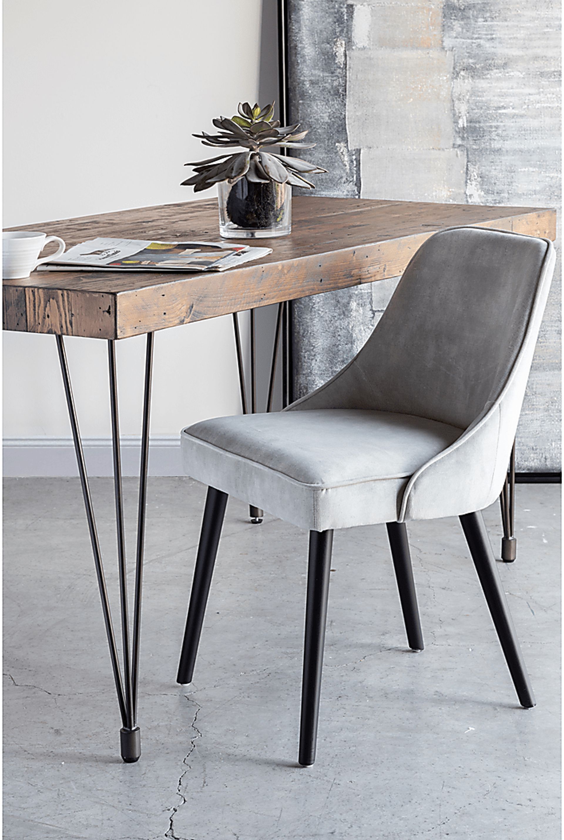 Predio White Side Chair - Image 5