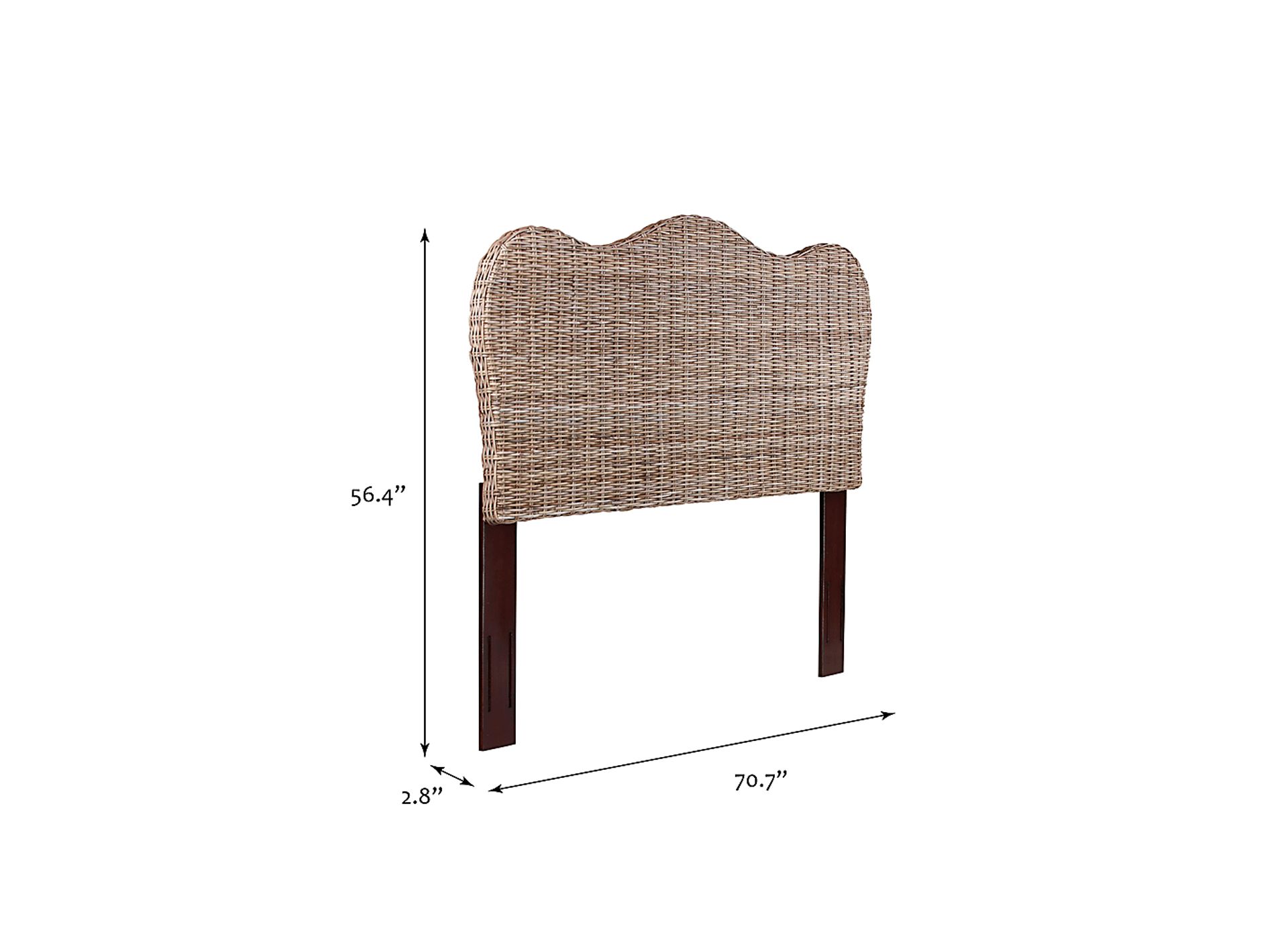 Presbrey Gray Queen Headboard - Image 7