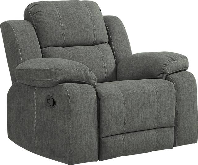 Prescott Point Gray Glider Recliner - Thumbnail - Image 2