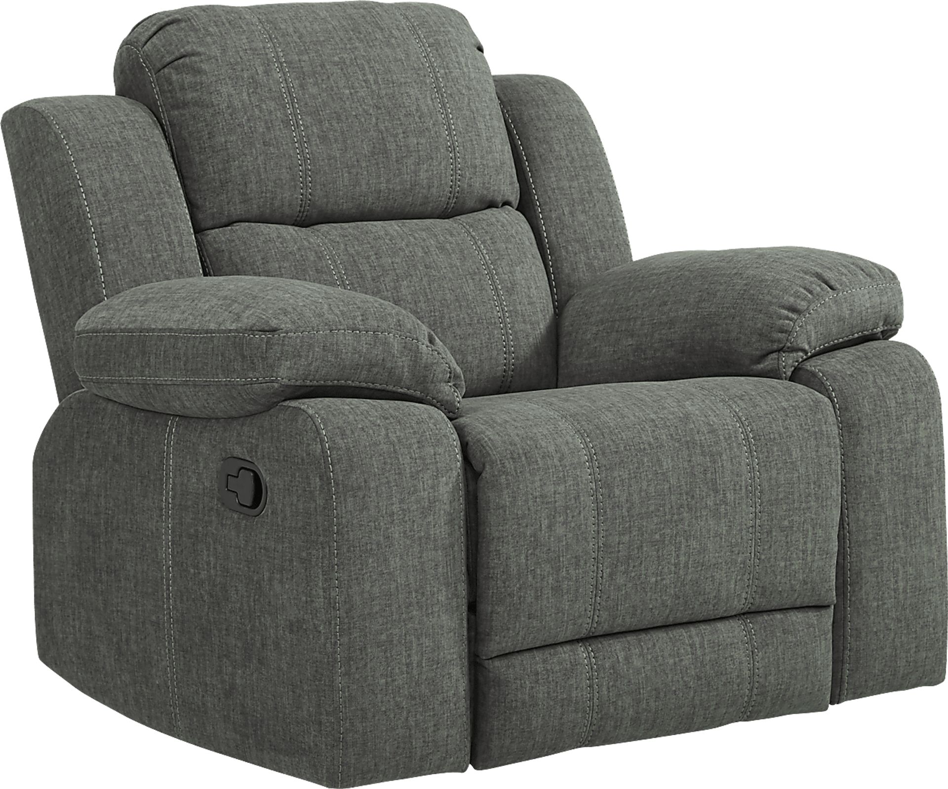 Prescott Point Gray Glider Recliner - Image 2