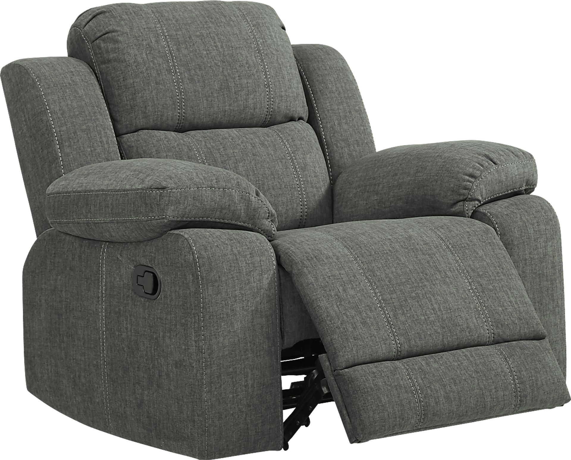 Prescott Point Gray Glider Recliner - Image 1