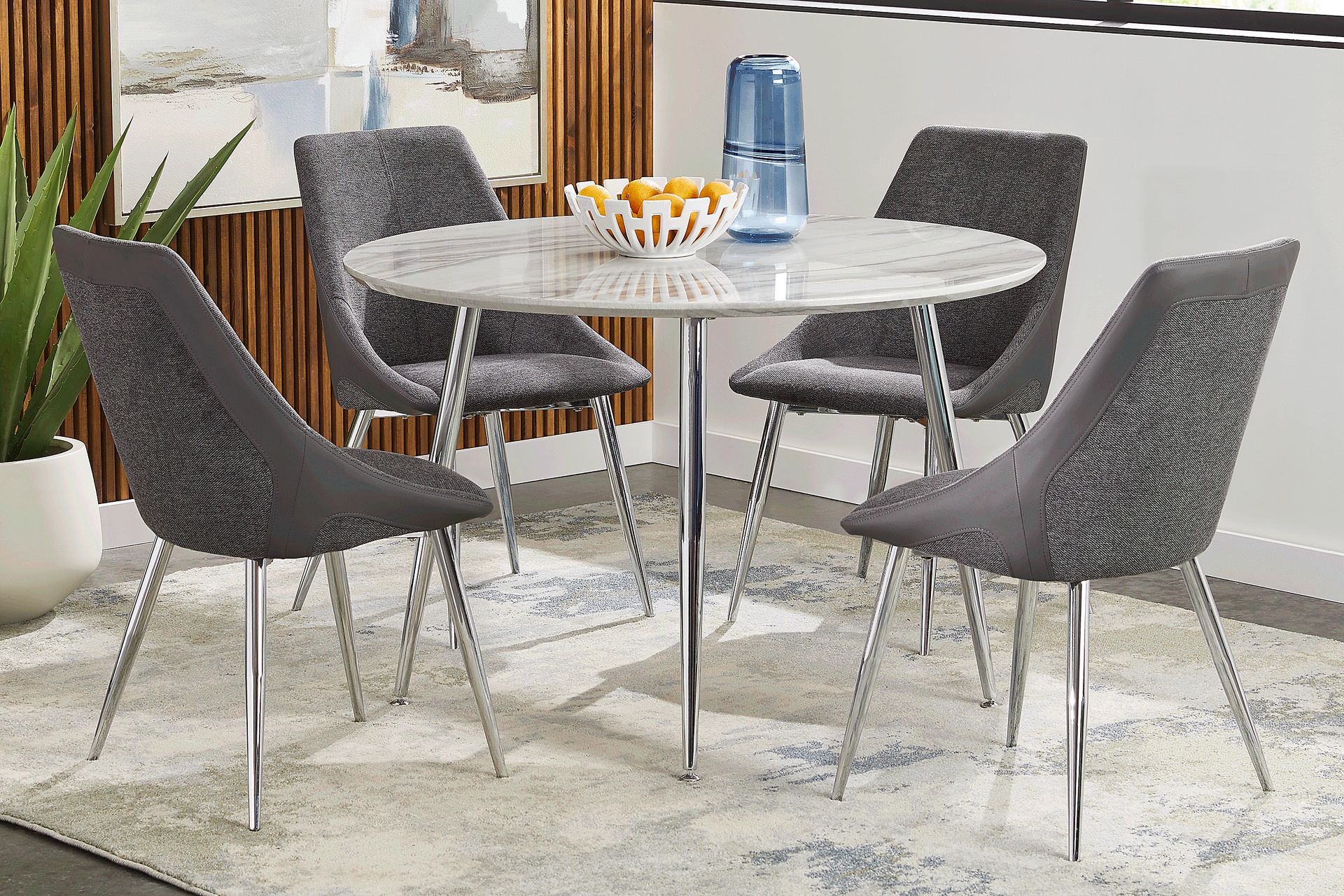 Pressley Charcoal Chair - Image 2