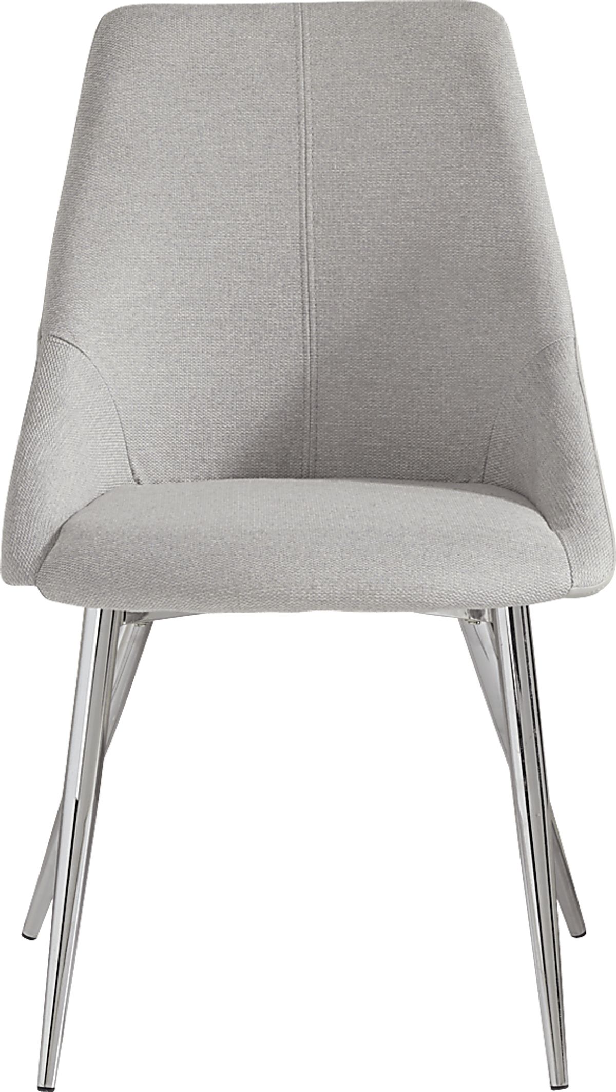 Pressley Light Gray Side Chair | Rooms to Go