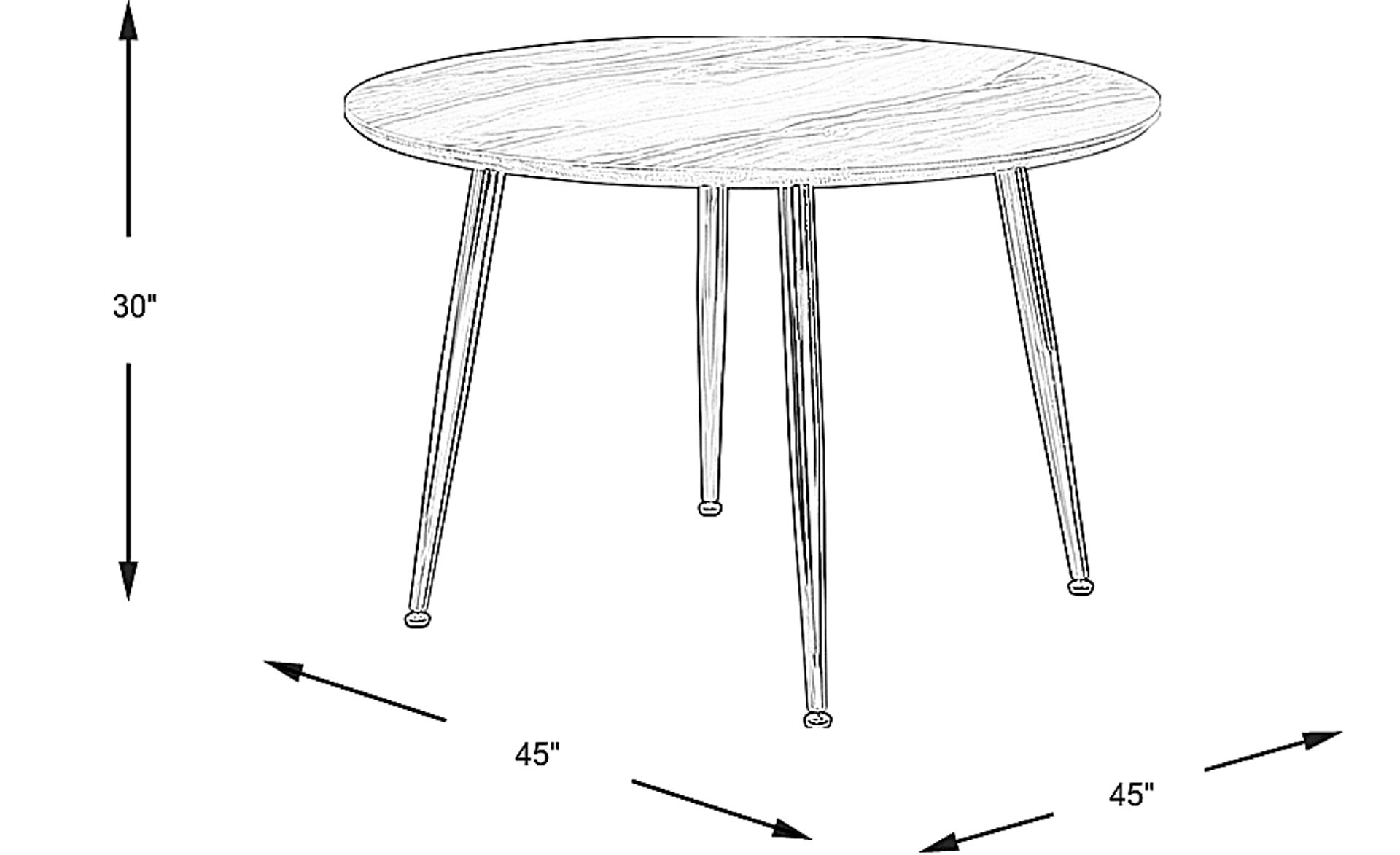 Dimension Image. Please refer to the Dimension Tab on this page for dimension details.