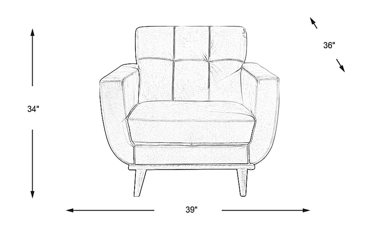Pressly Place Leather Chair