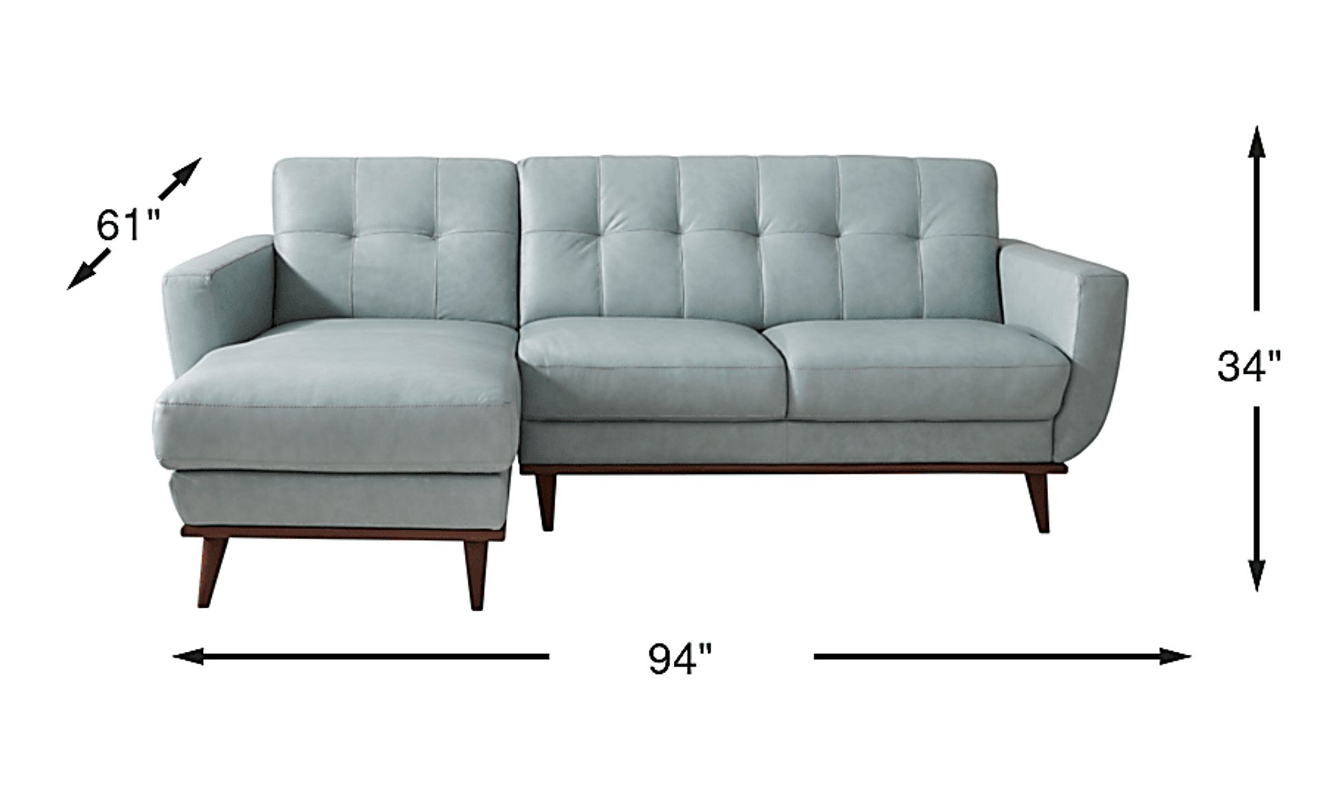 Dimension Image. Please refer to the Dimension Tab on this page for dimension details.