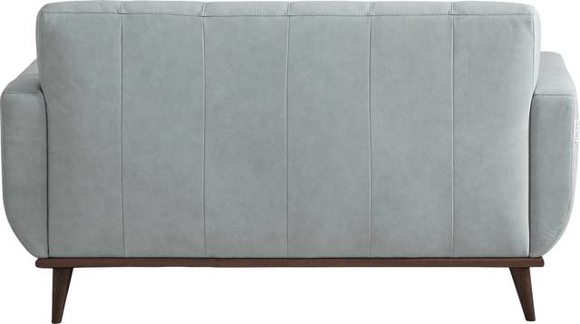 Pressly Place Sky Leather 8 Pc Living Room - Thumbnail - Image 5