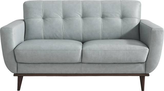 Pressly Place Sky Leather 8 Pc Living Room - Thumbnail - Image 4