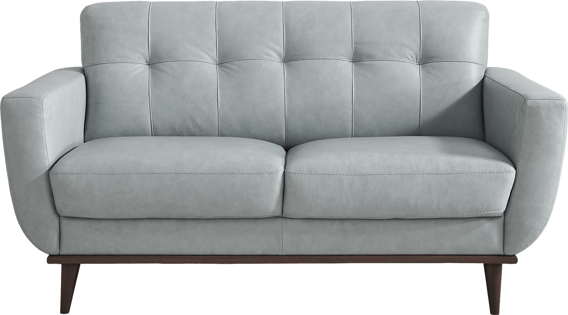 Pressly Place Sky Leather 8 Pc Living Room - Image 4