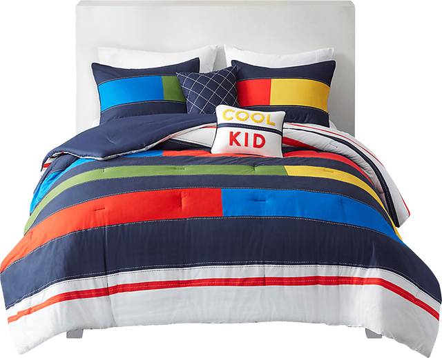 Presson Multi Twin Comforter Set - Thumbnail - Image 1