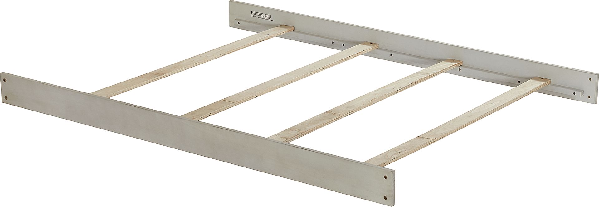 Prestcott Antique White Conversion Rails - Image 1