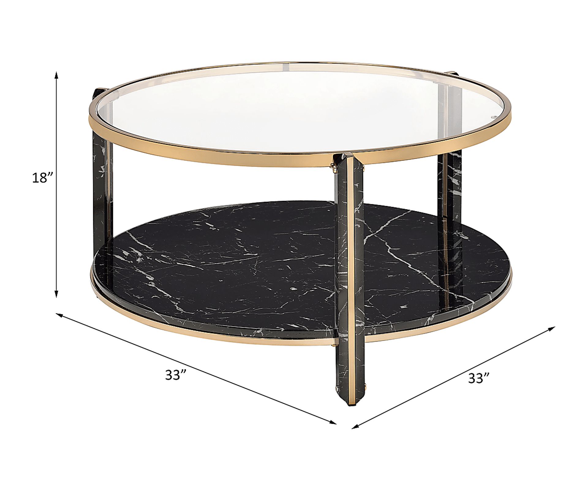Prestenback Black Cocktail Table - Image 6