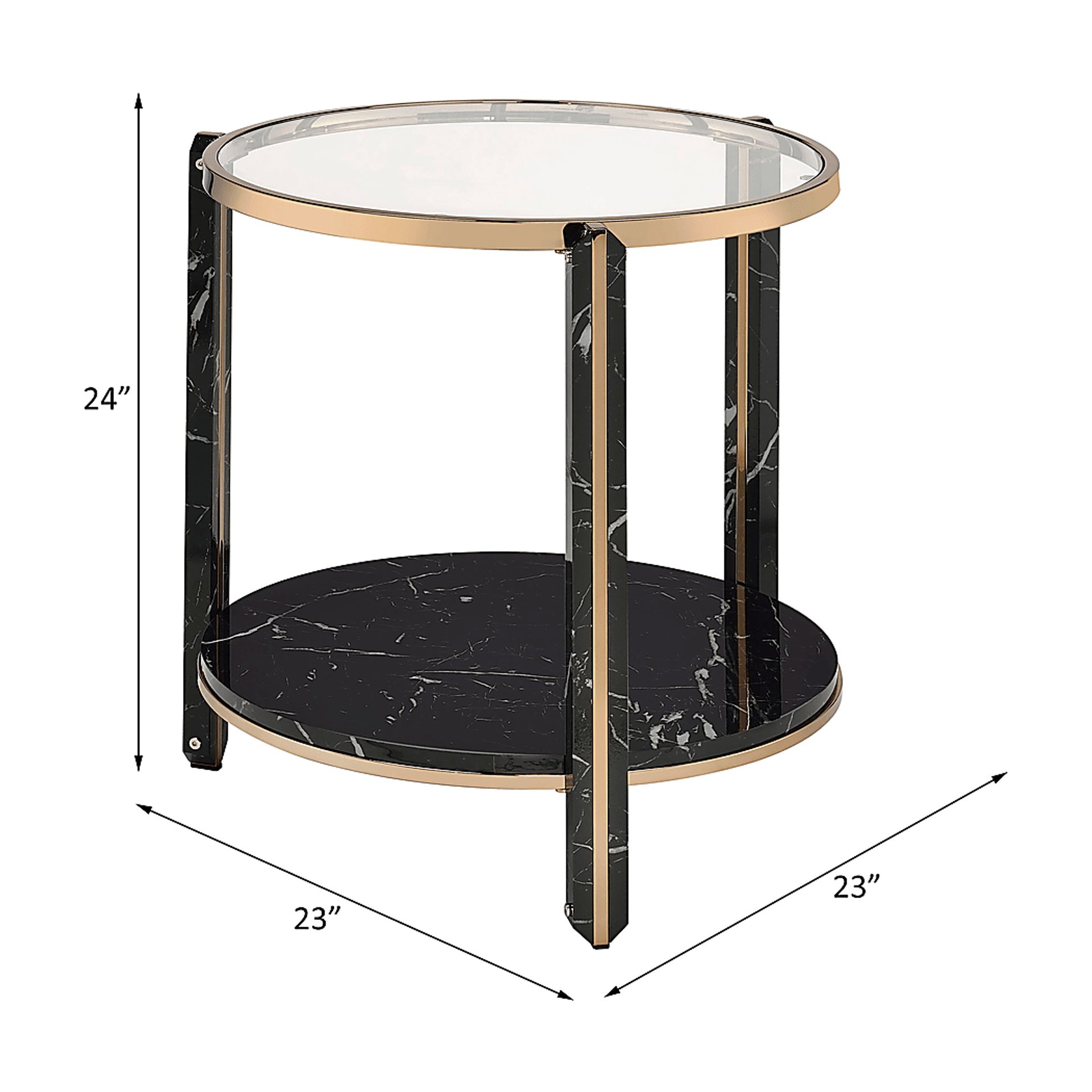 Prestenback Black End Table - Image 4