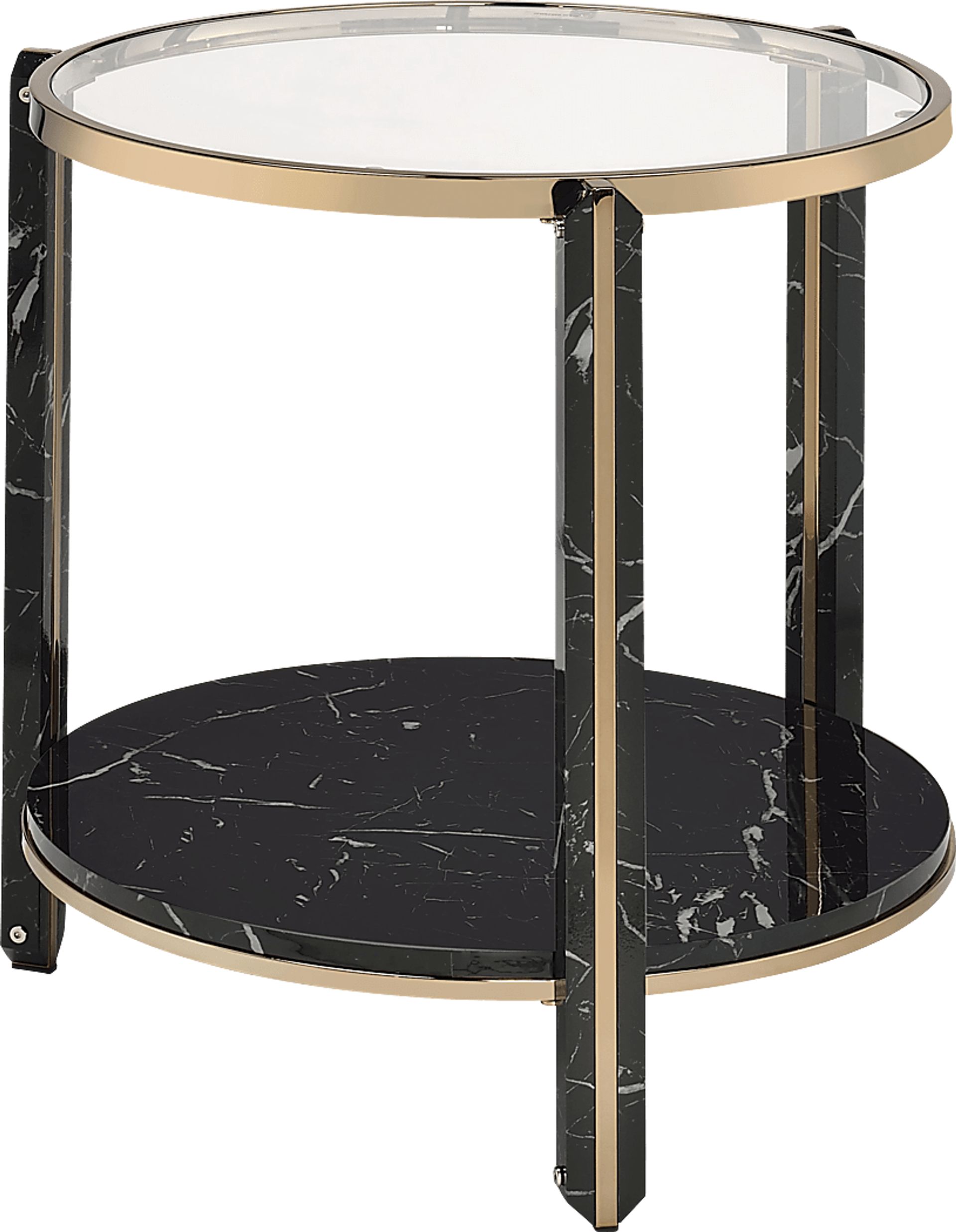 Prestenback Black End Table - Image 1
