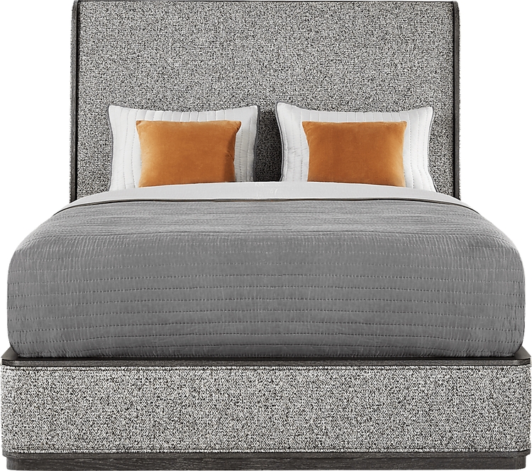 3 pc queen upholstered bed