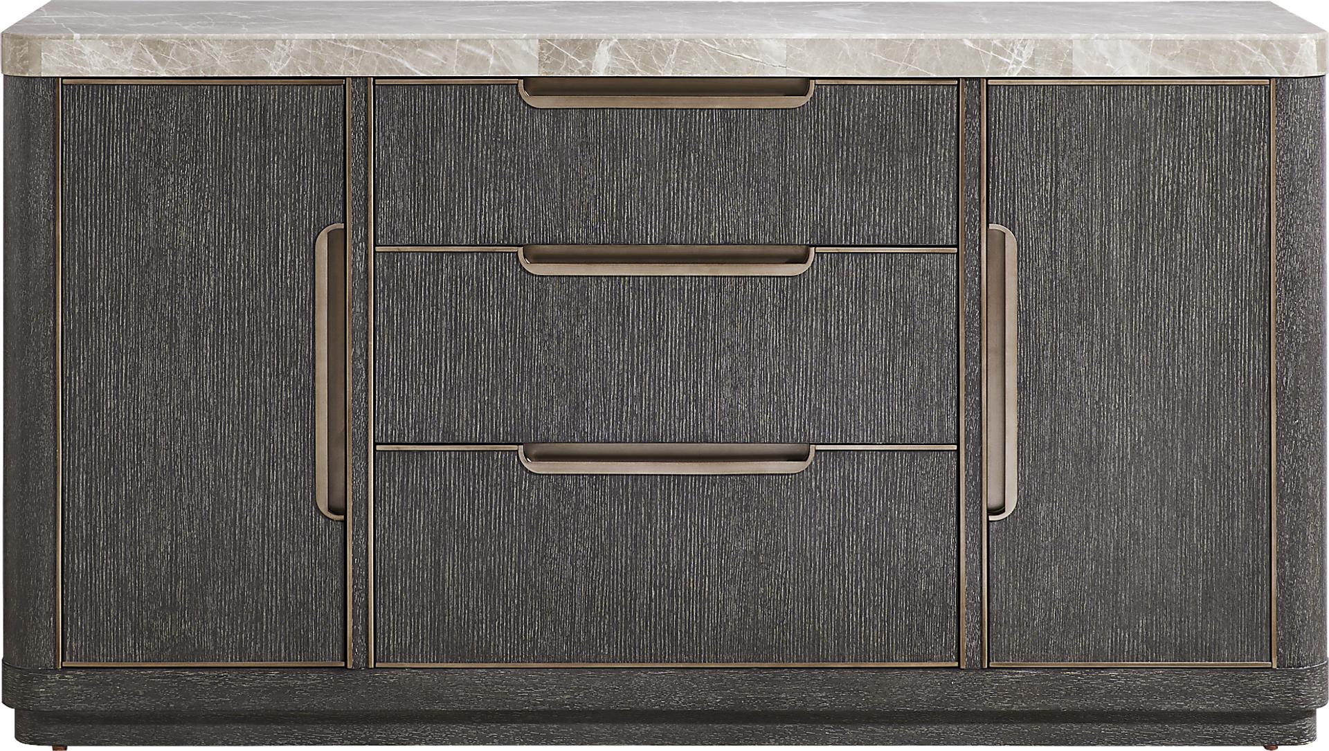 Preston Heights Gray Buffet