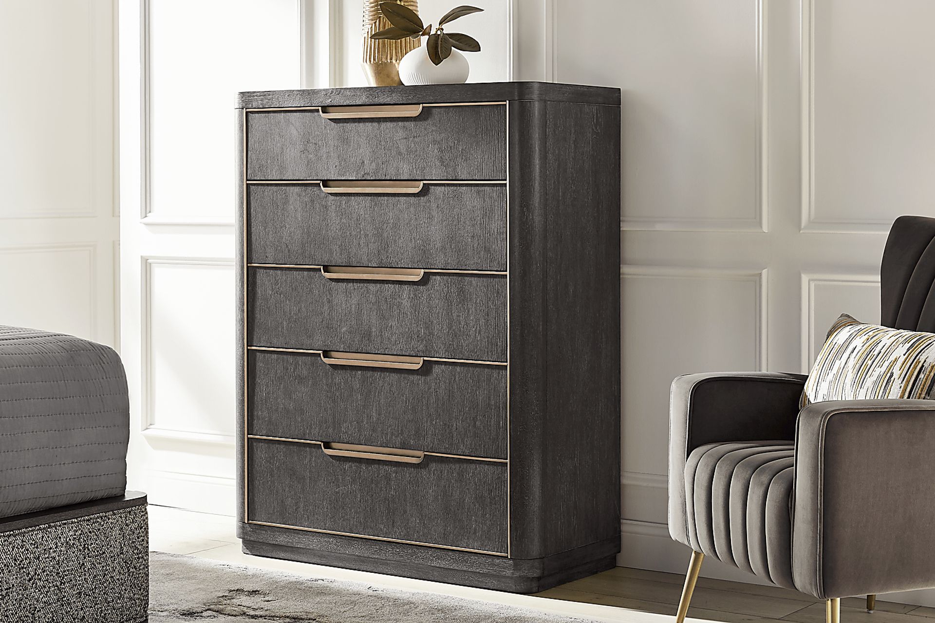Preston Heights Gray Chest - Image 2