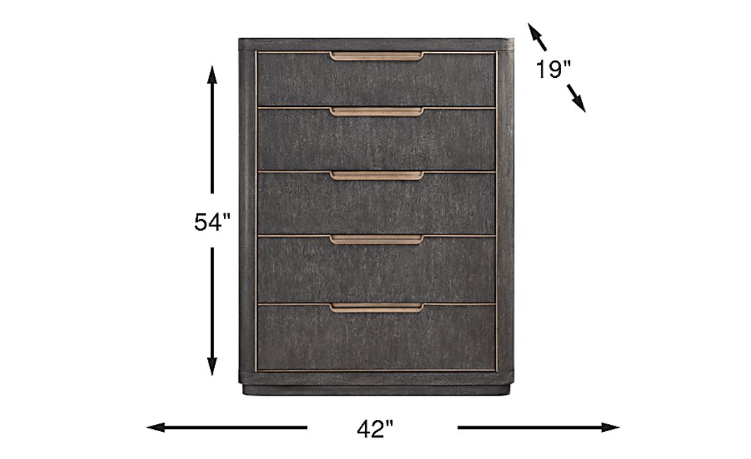 Preston Heights Gray Chest