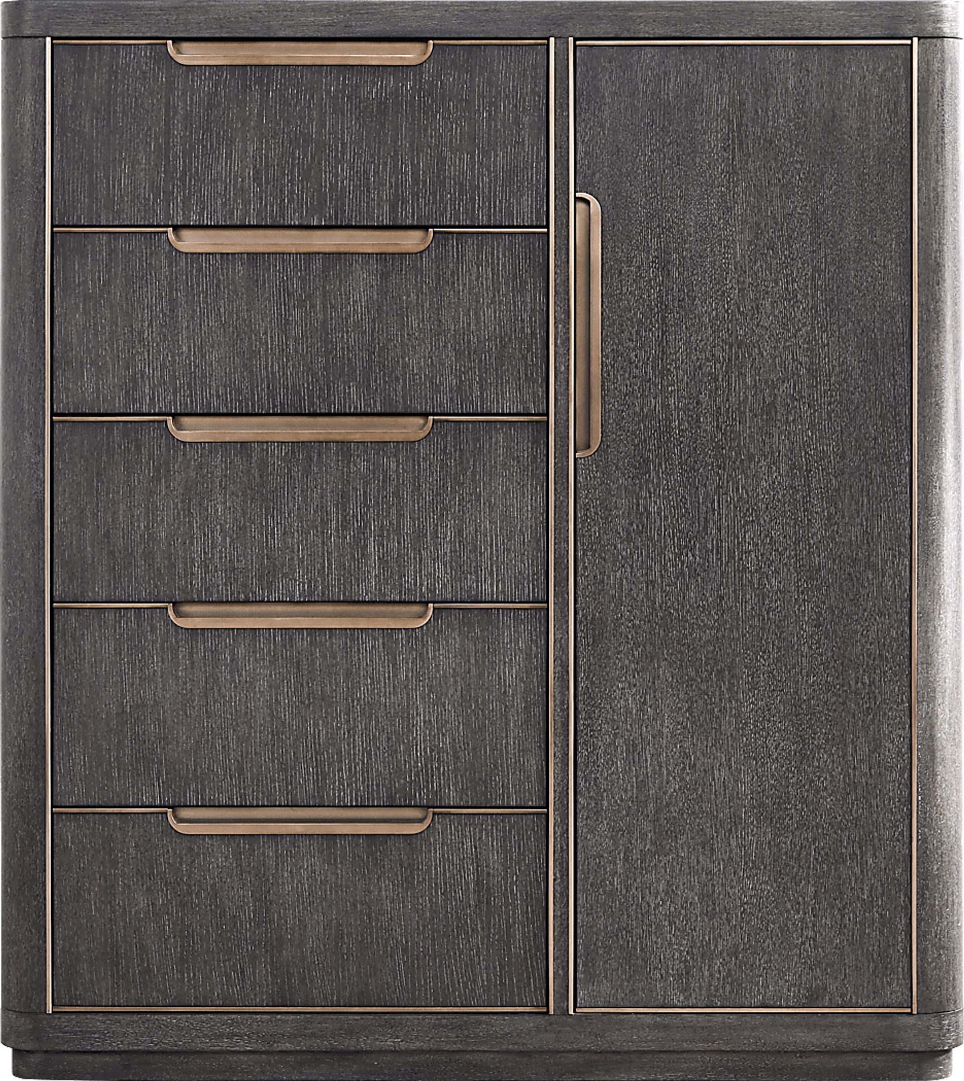 Preston Heights Gray Door Chest - Image 1