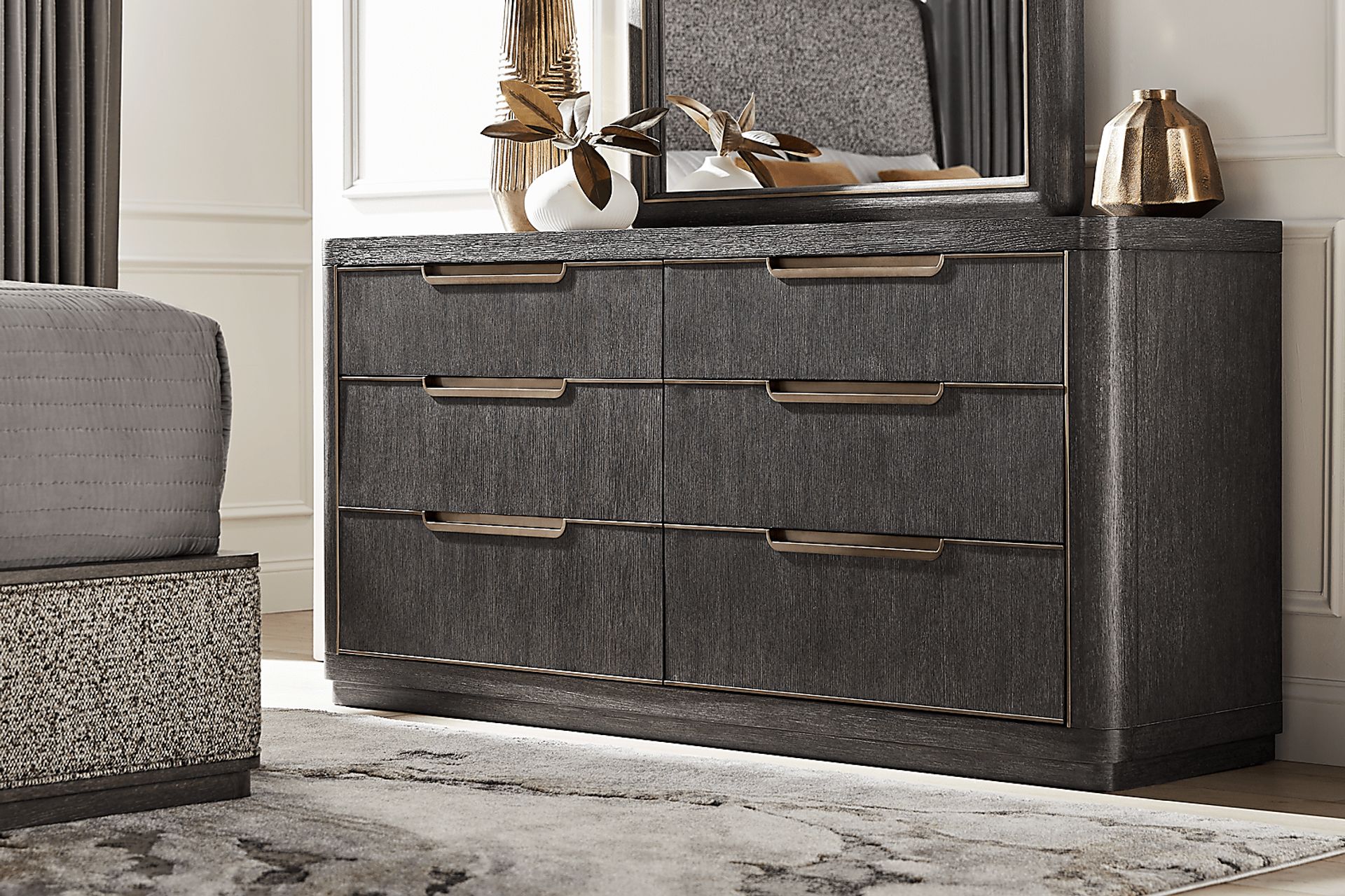 Preston Heights Gray Dresser - Image 3