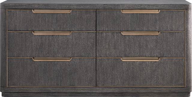Preston Heights Gray Dresser - Thumbnail - Image 1