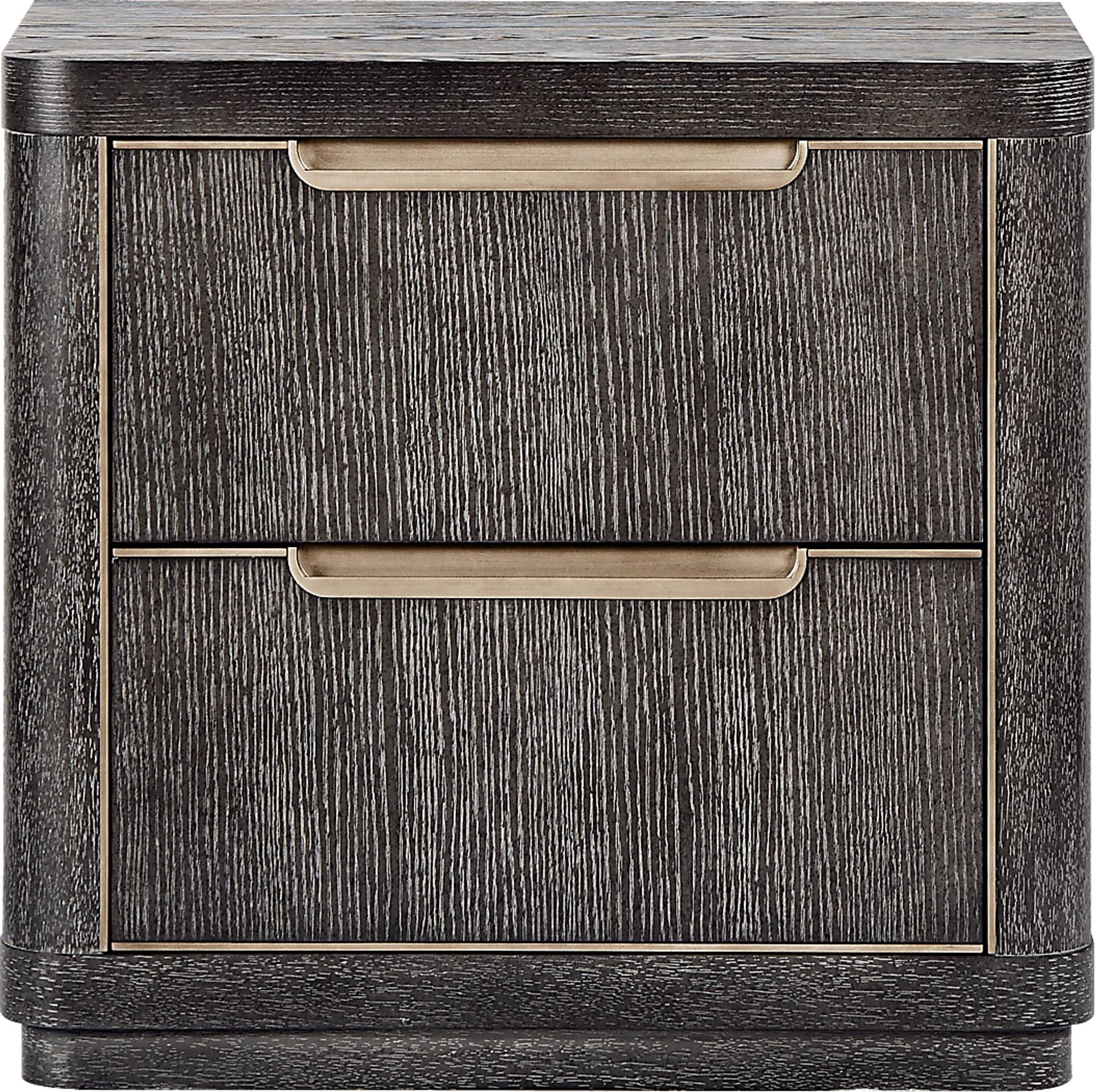 gray nightstand