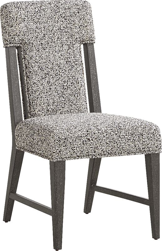 Preston Heights Gray Upholstered Side Chair