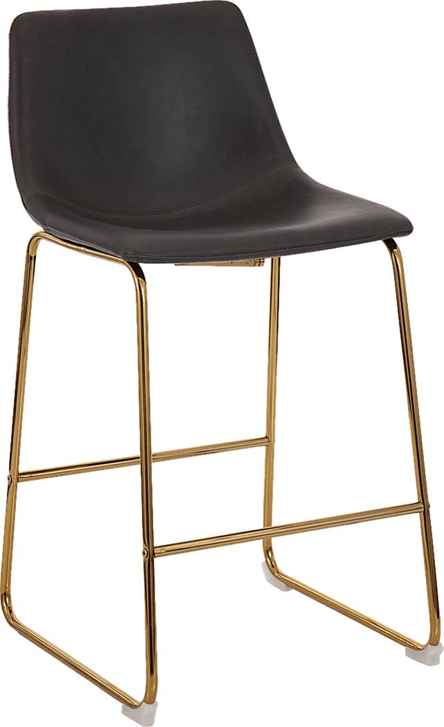 Pridemore I Gray Counter Height Stool, Set of 2 - Thumbnail - Image 2
