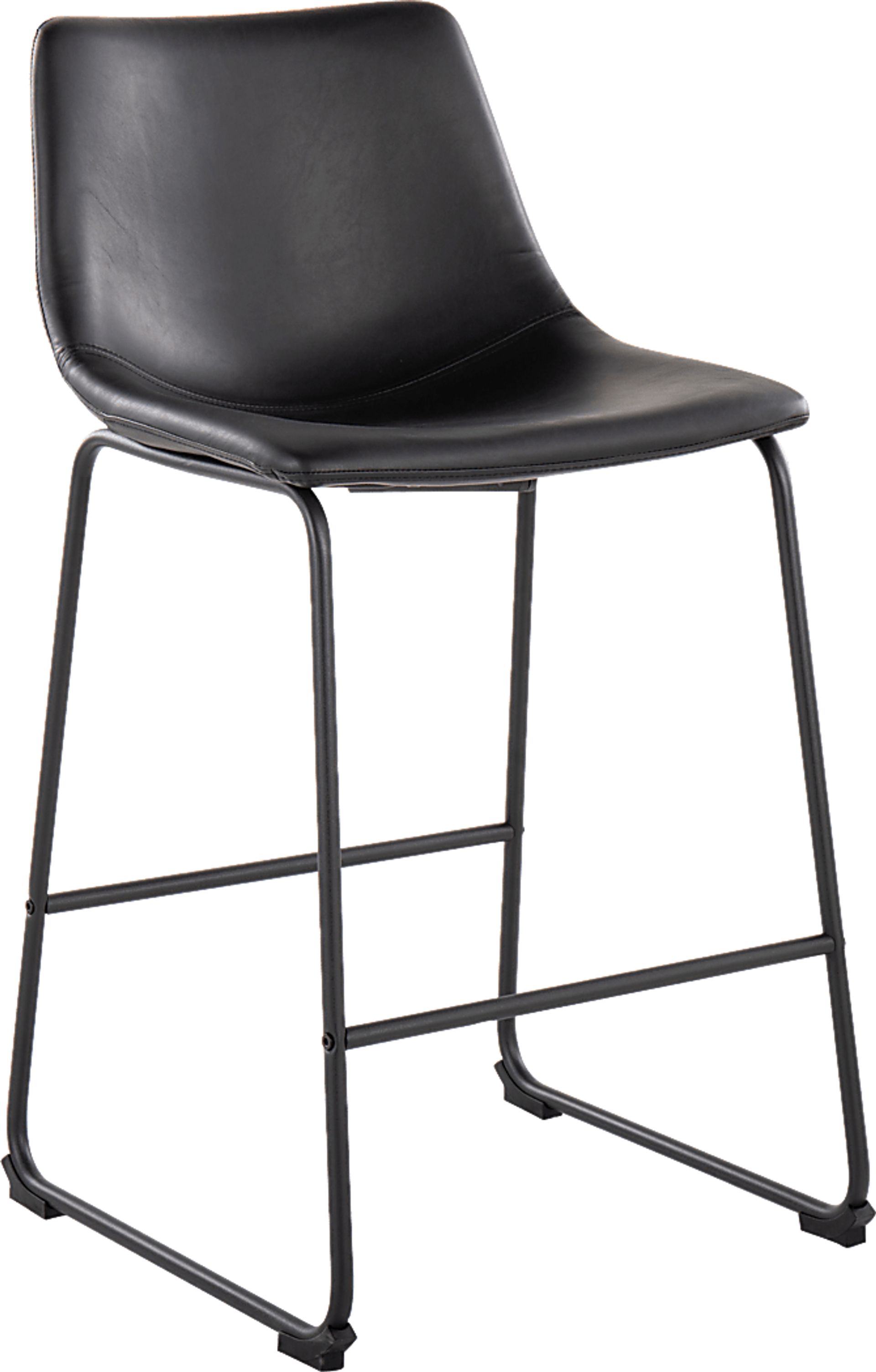 Pridemore II Black Counter Height Stool, Set of 2 - Image 2