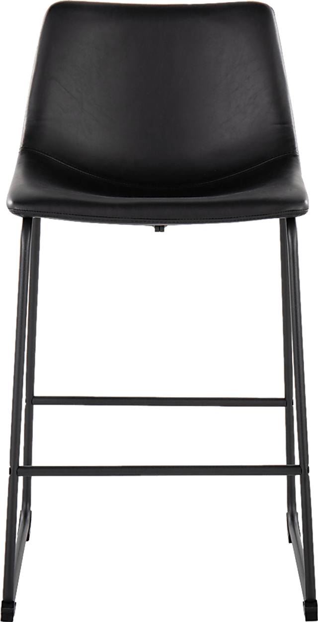 Pridemore II Black Counter Height Stool, Set of 2 - Thumbnail - Image 4