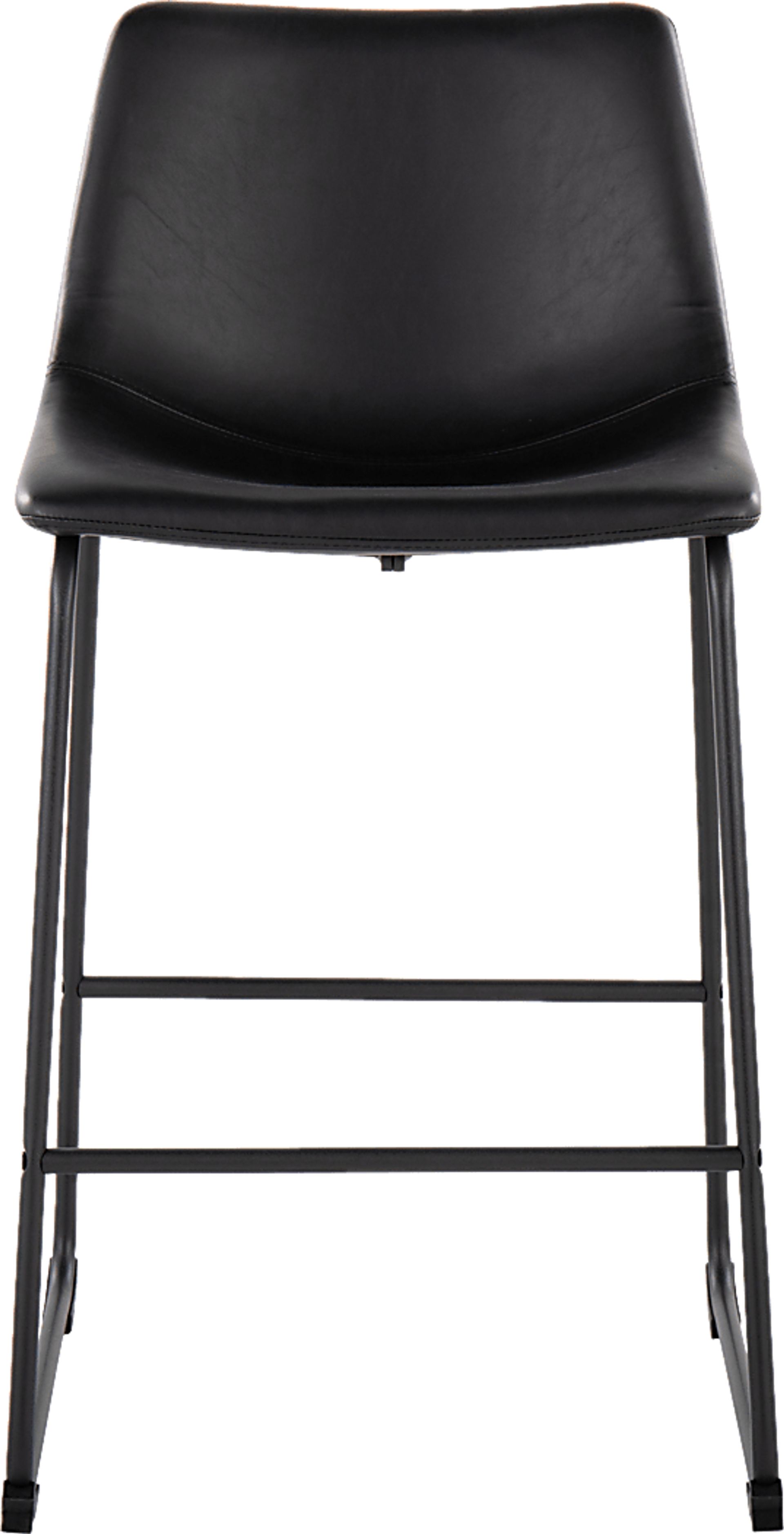 Pridemore II Black Counter Height Stool, Set of 2 - Image 4