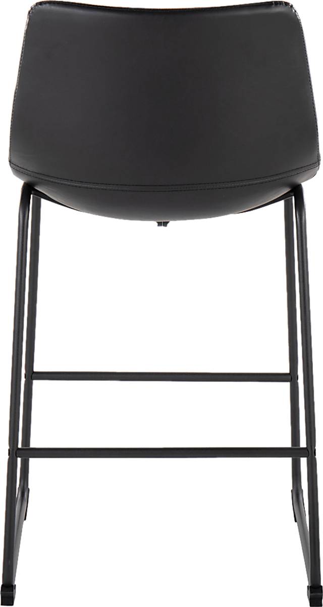 Pridemore II Black Counter Height Stool, Set of 2 - Thumbnail - Image 6