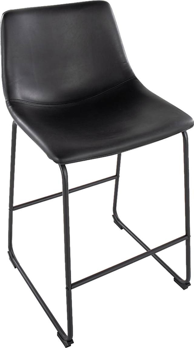 Pridemore II Black Counter Height Stool, Set of 2 - Thumbnail - Image 7