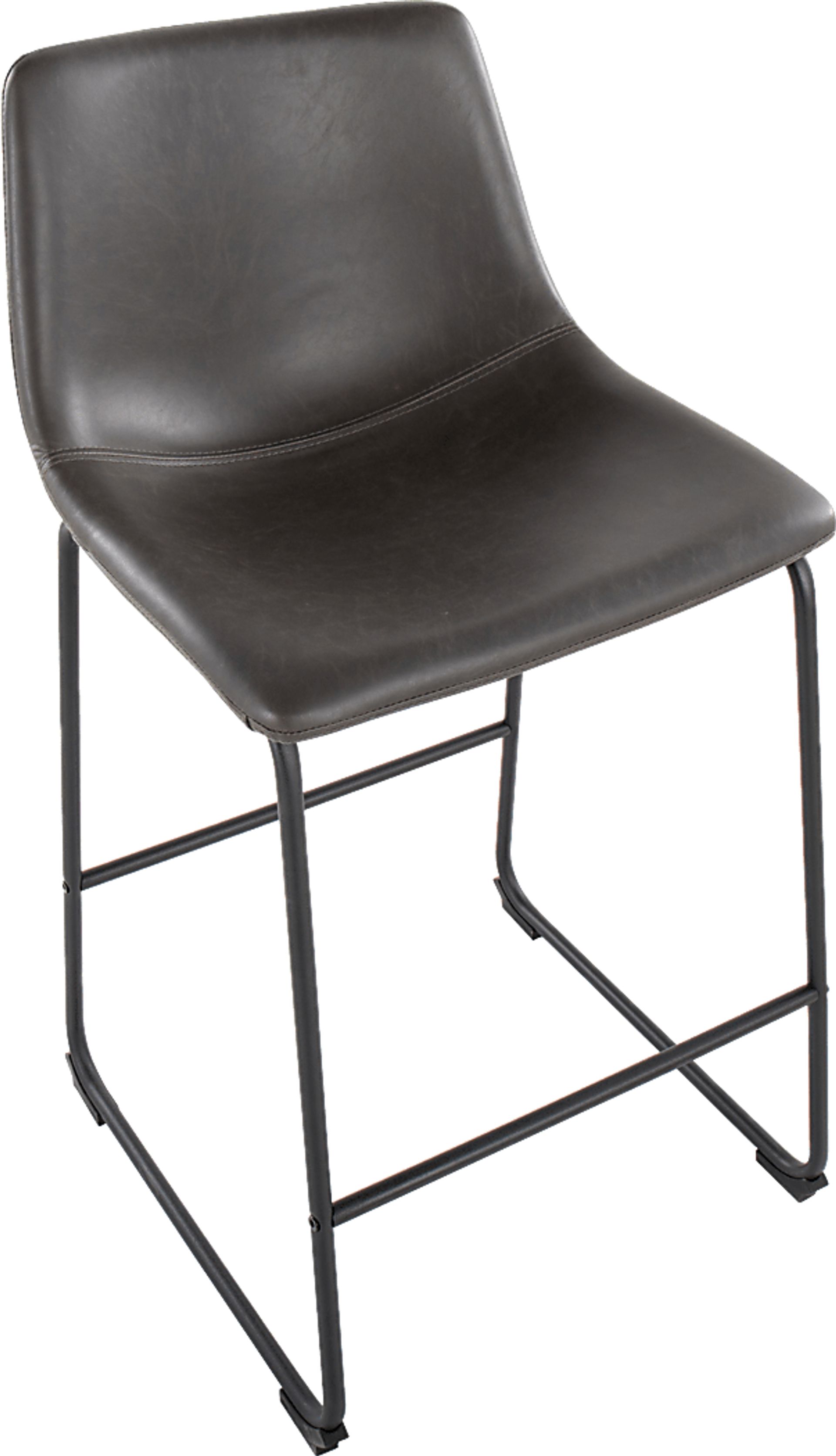 Pridemore II Gray Counter Height Stool, Set of 2 - Image 3