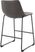 Pridemore II Gray Counter Height Stool, Set of 2