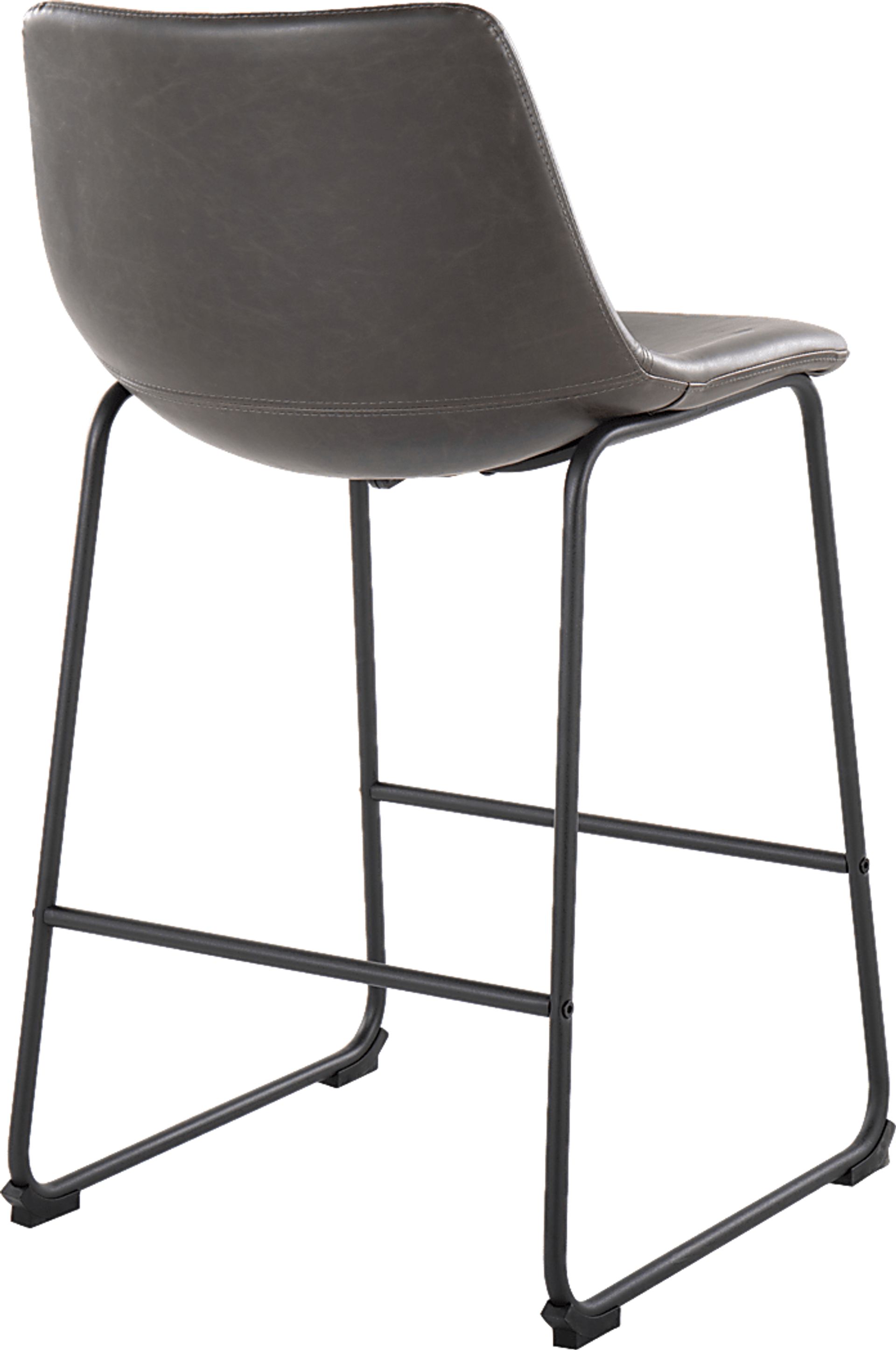 Pridemore II Gray Counter Height Stool, Set of 2 - Image 5