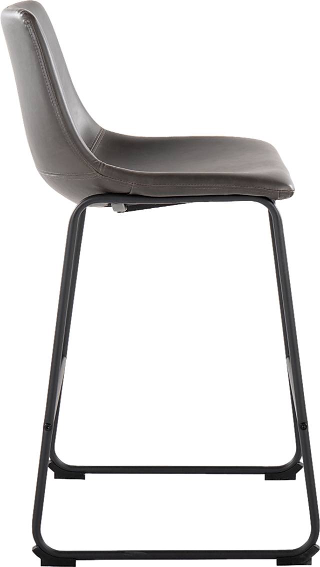 Pridemore II Gray Counter Height Stool, Set of 2 - Thumbnail - Image 7